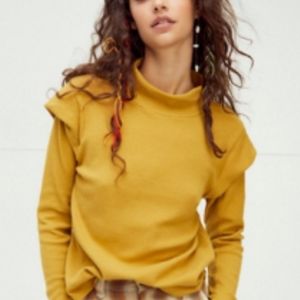 🆕Free People Long Sleeve Tee Sz M😎